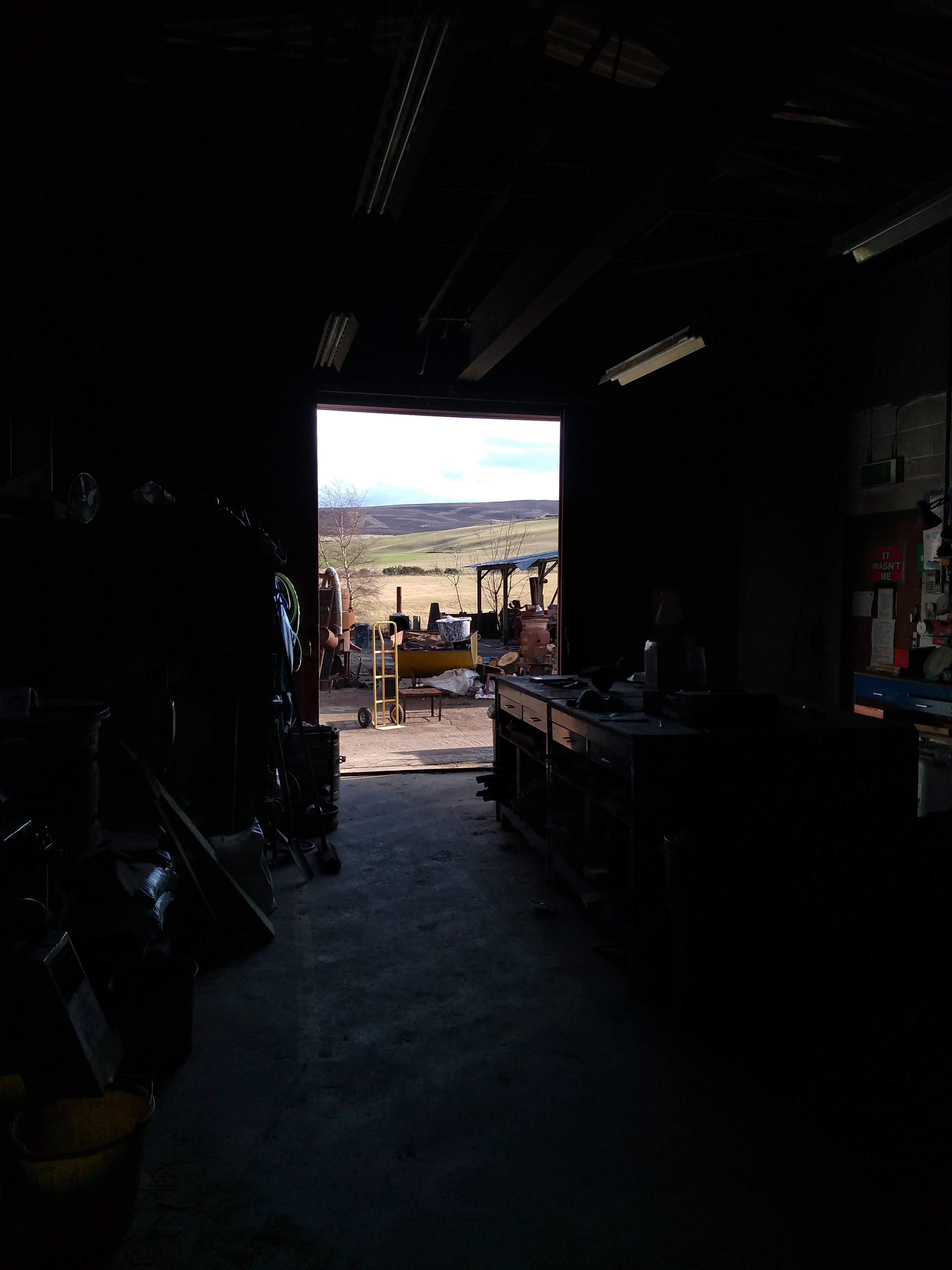 The foundry in winter sunshine. Photo: Amy Pickles